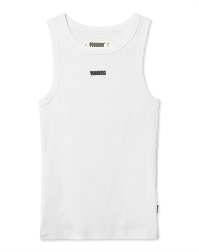 Woodbird - WBDee Rib Tank Top - White